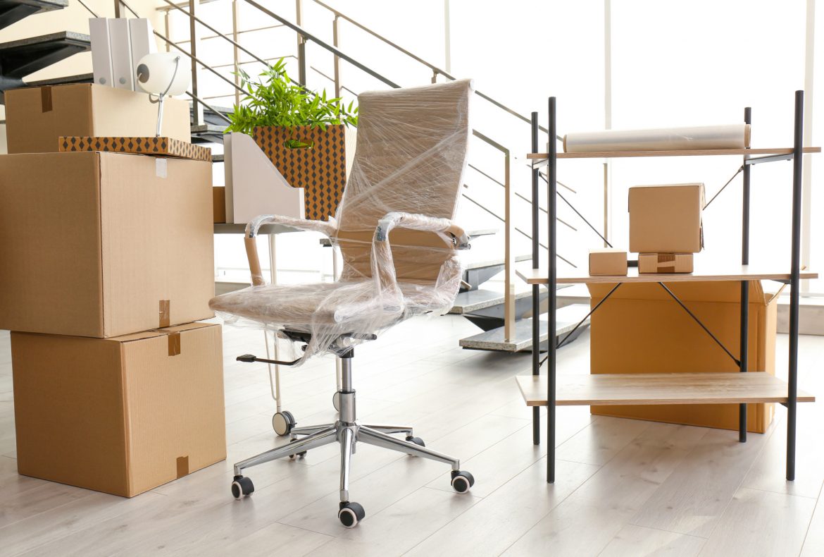 Careful Office Mover Prep